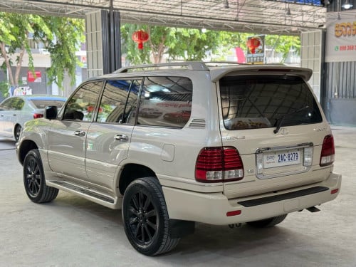 LX470 2003 V8 FUll ប្រេី សាំង ហ្គាស ពណ៌ទឹកដោះ