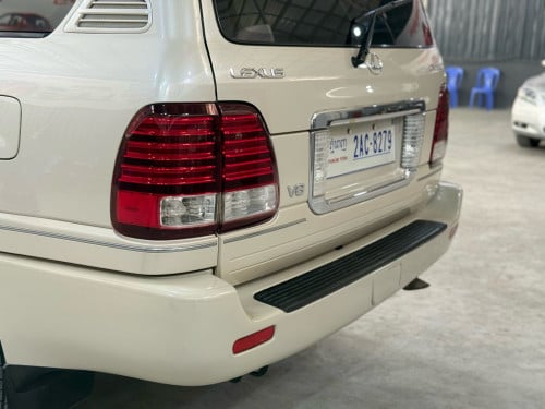 LX470 2003 V8 FUll ប្រេី សាំង ហ្គាស ពណ៌ទឹកដោះ