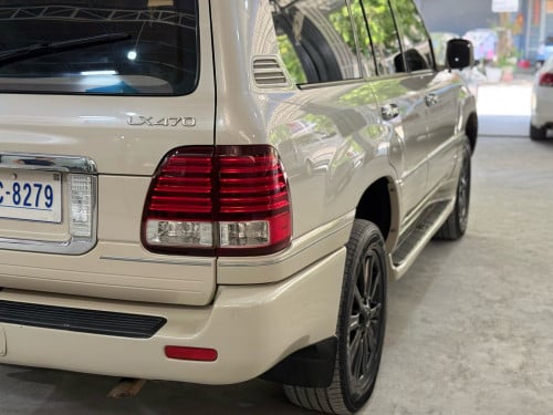 LX470 2003 V8 FUll ប្រេី សាំង ហ្គាស ពណ៌ទឹកដោះ