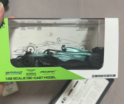 McLaren F1 small metal scale
