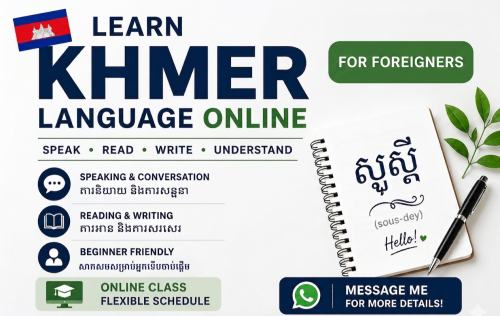 Online Khmer Language Tutoring