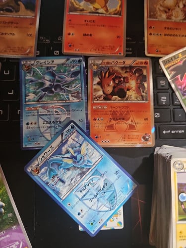 Pokemon Card Lot 30+ Cards Japanese Holo & Common Cards Bundle