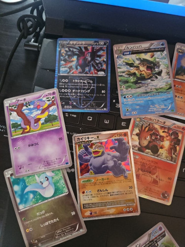 Pokemon Card Lot 30+ Cards Japanese Holo & Common Cards Bundle