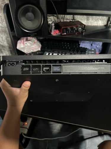 PS4 slim jb 500g with monitor 24inch 100hz  speaker