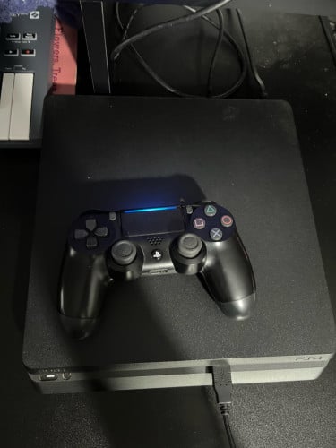 PS4 slim jb 500g with monitor 24inch 100hz  speaker