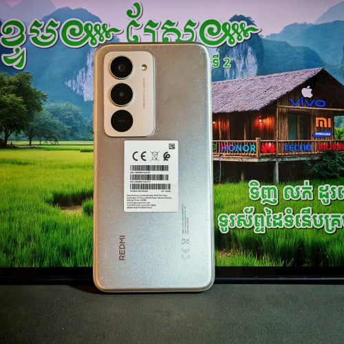 Redmi 15 ថ្ម7000mAh (វៃដូបាន)មានធានាច្បាស់លាស់ត្រឹមត្រូវ