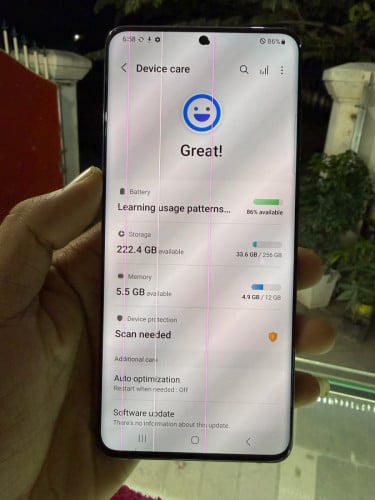 Samsung Galaxy S20+ 5G សាណុំហ្សុីន Ram12G/256GB