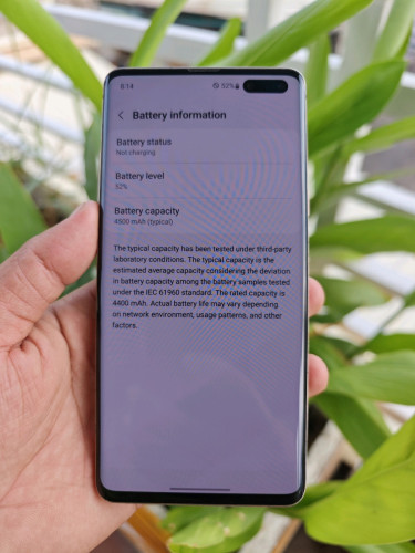 Samsung S10 5G 8g/256g_Korea(វៃដូរបាន)👉$145