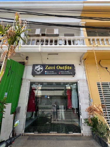 Shop and house for Rent