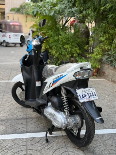Suzuki Nex ឆ្នាំ2023 ម៉ាសុីនហាប់នែល្អ ម៉ូតូស្អាតខ្ចី98%