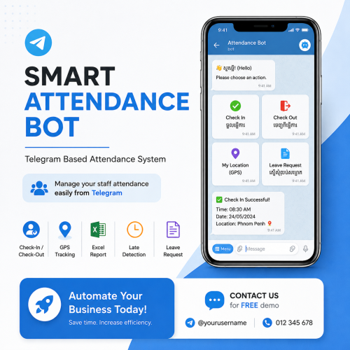 Telegram Bot Creation Service (Custom Bot for Business)
