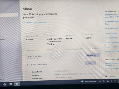 Touchscreen HP EliteBook 840 G4