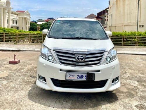 TOYOTA ALPHARD 2015 បួនម៉ាសុីនប៉ុងមួយប្រភេទឡានខ្លាញ់គោឆ្វេងហ្សុីនថ្នាំហ្សុីនមួយជុំ