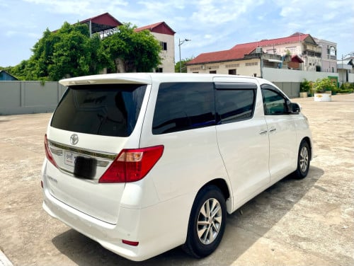 TOYOTA ALPHARD 2015 បួនម៉ាសុីនប៉ុងមួយប្រភេទឡានខ្លាញ់គោឆ្វេងហ្សុីនថ្នាំហ្សុីនមួយជុំ