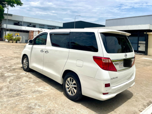 TOYOTA ALPHARD 2015 បួនម៉ាសុីនប៉ុងមួយប្រភេទឡានខ្លាញ់គោឆ្វេងហ្សុីនថ្នាំហ្សុីនមួយជុំ