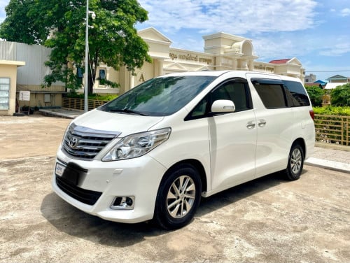 TOYOTA ALPHARD 2015 បួនម៉ាសុីនប៉ុងមួយប្រភេទឡានខ្លាញ់គោឆ្វេងហ្សុីនថ្នាំហ្សុីនមួយជុំ