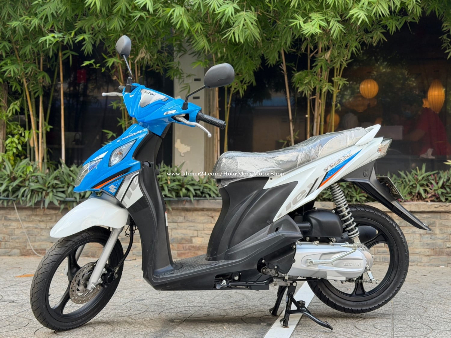 Suzuki Nex ឆ្នាំ2023 ម៉ាសុីនហាប់នែល្អ ម៉ូតូស្អាតខ្ចី98%
