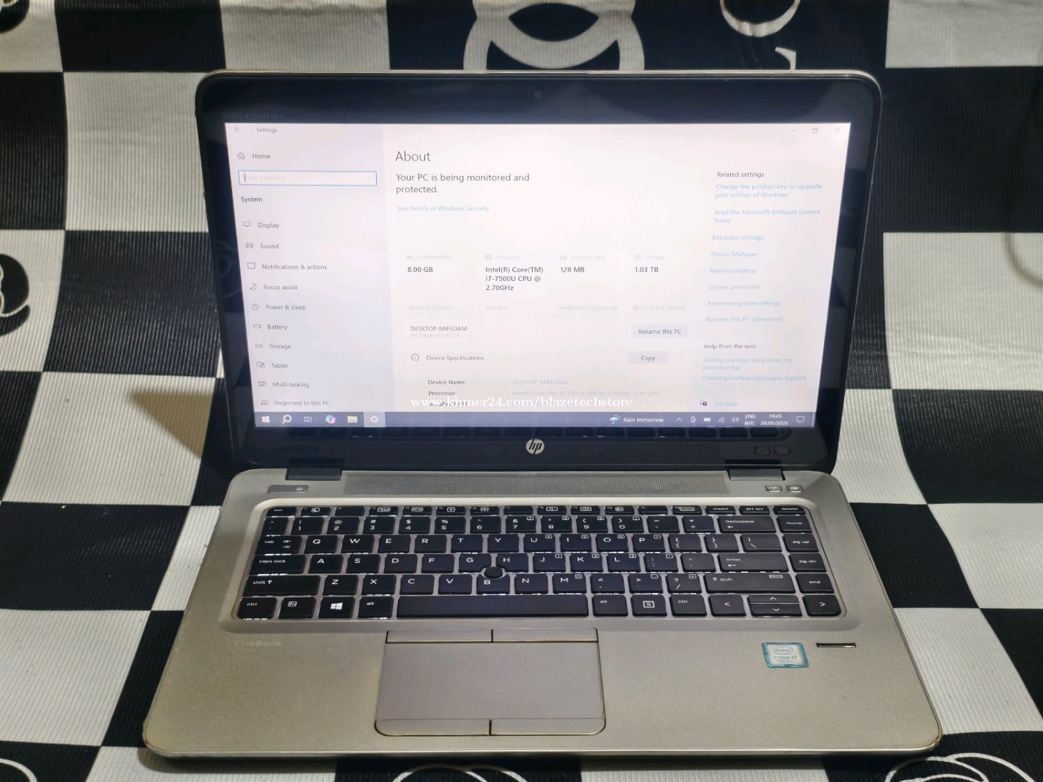 Touchscreen HP EliteBook 840 G4