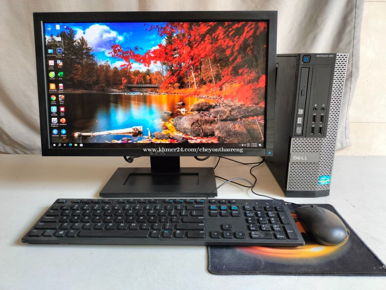 Dell OptiPlex Mini Core i3 2th Ram 4GB HDD 500GB LCD Dell 20 inch