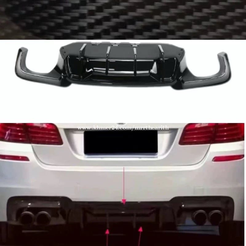 Diffuser for bmw f10 កាបោនជ្រលក់
