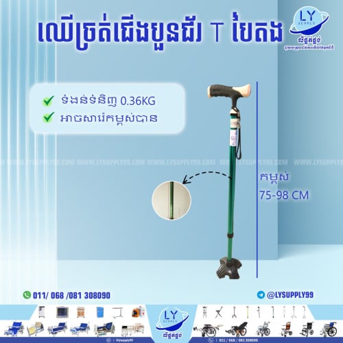 ឈើច្រត់ជើងបួនបៃតង
