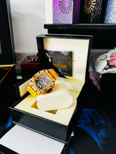 លក់ 155$ Richard Mille នាឡិកាប្រើខ្លួនឯង Fullset នៅថ្មីខ្លាំង បងៗinbox មកមុនបានមុន
