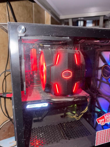 ចង់លក់ cpu fan cooler master dual fan