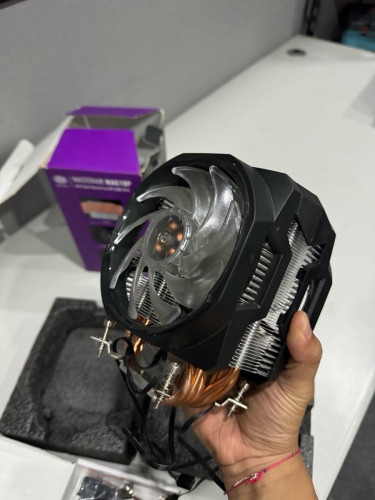 ចង់លក់ cpu fan cooler master dual fan