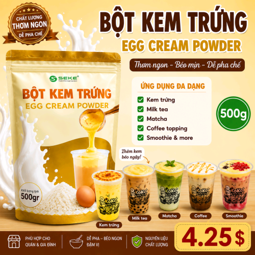 แแแแธแแแแแถแแ Egg Cream Powder 500g