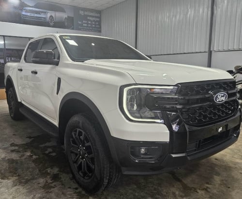 រថយន្តថ្មីគាស់កេះ Ford Ranger Sport 2026 ម៉ាសុីន 2.0L ទិញយកភ្លាមៗ