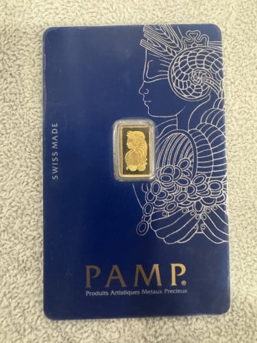 ដុំមាសស្វីស PAMP ១ក្រាម