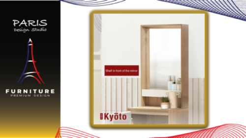 " Paris Design Studio " The kyoto dressing table .