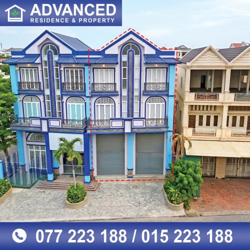🏡 ផ្ទះអាជីវកម្ម (2ល្វែង) ជិតផ្លូវឯកឧត្តមជាសុផារ៉ា 598 ត្រូវការលក់បន្ទាន់ខ្លាំង
