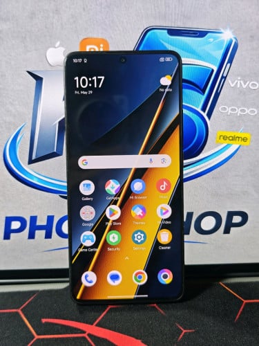 📱POCO X6 Pro 5G / Global  💾RAM12G+12G/ Storage512G✅នៅស្អាត99%👉មានថែមឆ្នាំងសាក+ខេសស្គ្រីន
