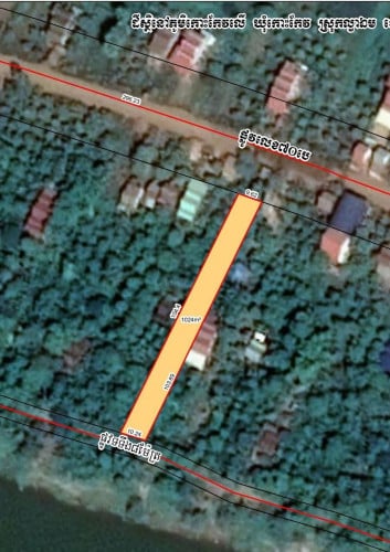 10ម ×100ម 🔥ដល់ច្រាំងទន្លេ 130ម