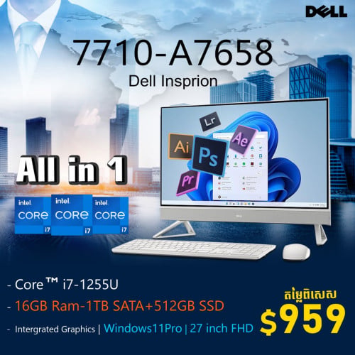 All-in-One ស្អាតប្លែករួមបញ្ចូលគ្នារវាងម៉ាស៊ីននិងអេក្រង់តែមួយជួយសន្សំសំចៃទីតាំង
