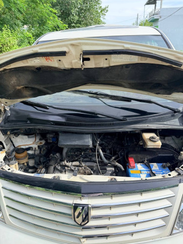 Alphard 04 ម៉ាសុីន6 ប៉ុង1 មានហ្គាសរួច ឡានស្អាត