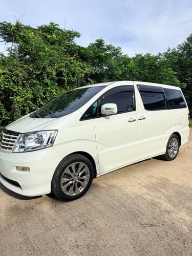 Alphard 04 ម៉ាសុីន6 ប៉ុង1 មានហ្គាសរួច ឡានស្អាត