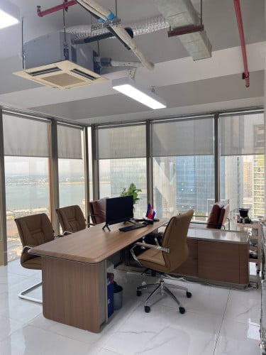 Corner Office Space for Rent at Koh Pich Area