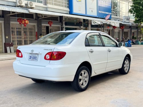 corolla . 2003 - LE  ឡានថ្មី​ មិនបុកមិនប៉ះ​