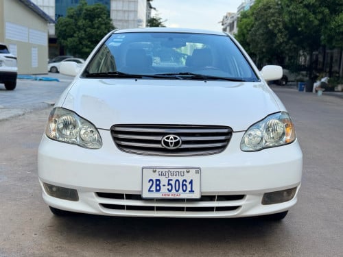 corolla . 2003 - LE  ឡានថ្មី​ មិនបុកមិនប៉ះ​