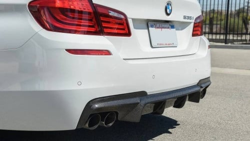 Diffuser for bmw f10 កាបោនជ្រលក់