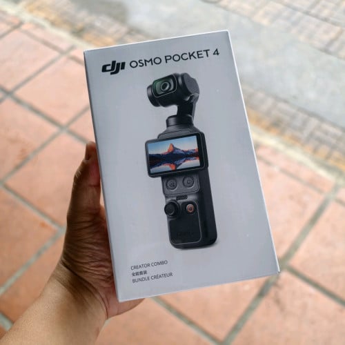 DJI Pocket 4 Creator Cambo