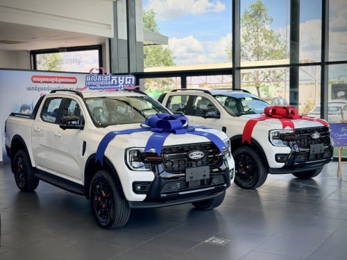 Ford Ranger Wildtrak 3.0L​ 6ម៉ាស៊ីន ម៉ាស៊ូត​ ឆ្នាំ2026