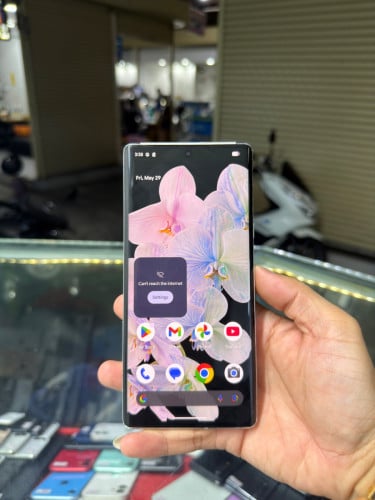 Google Pixel 6 Pro USA , Ram12GB HD128GB Phone Condition 97% , ដូរអេក្រង់ OLED , ម៉ាស៊ីនហ្ស៊ីន