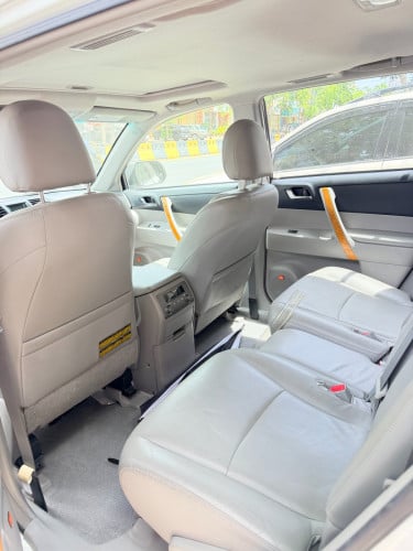 Highlander Hybrid Full Limited 2010 ពណ៌​ស​កាម៉ៃ​ ថ្នាំ​សុីន​មួយ​ជុំ​ សាច់​ដែក​ថ្មី​