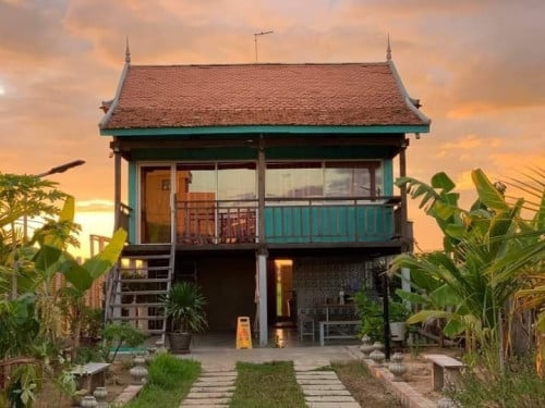 House located near Phnom Krom / ផ្ទះមានទីតាំងនៅជិតភ្នំក្រោម