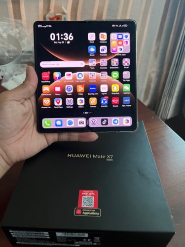 Huawei Mate X7 company full set box 99.99%