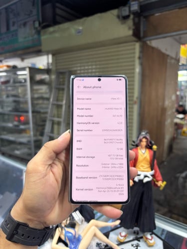 Huawei MateX5 512G Ram12G Sim2 Global ម៉ាសុីនសានុំស្រីុន ស្ទើរតួរតិចៗ