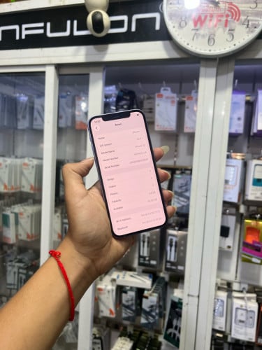 iPhone 12 ពណ៌ស្វាយ 🍏 LLA 64GB  Battery 92% 🔋 តួស្អាត 99% សំណុំហ្សីន
